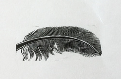 wood engraving - lyn may